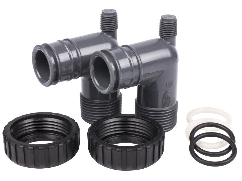 V3007-16, Фитинги угловые PVC 1" BSPT