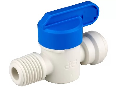 Кран прямой JG 1/2"трубка-1/2"нар.резьба